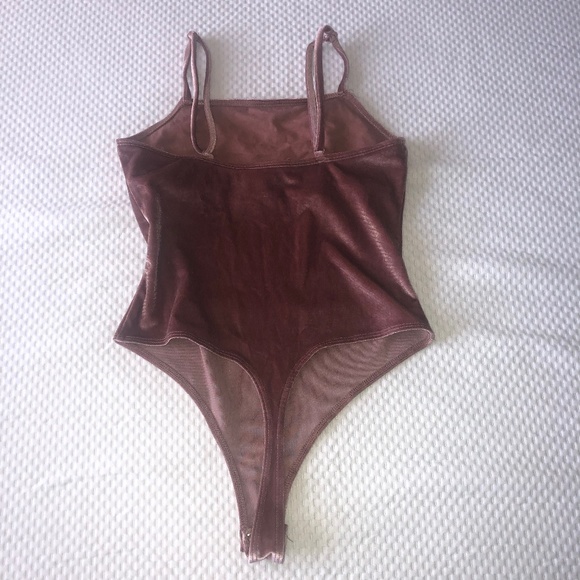 Suede Bodysuit - Picture 2 of 2